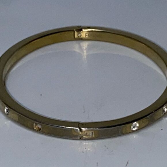 Fossil Rhinestone Bangle Bracelet  - Picture 4 of 5